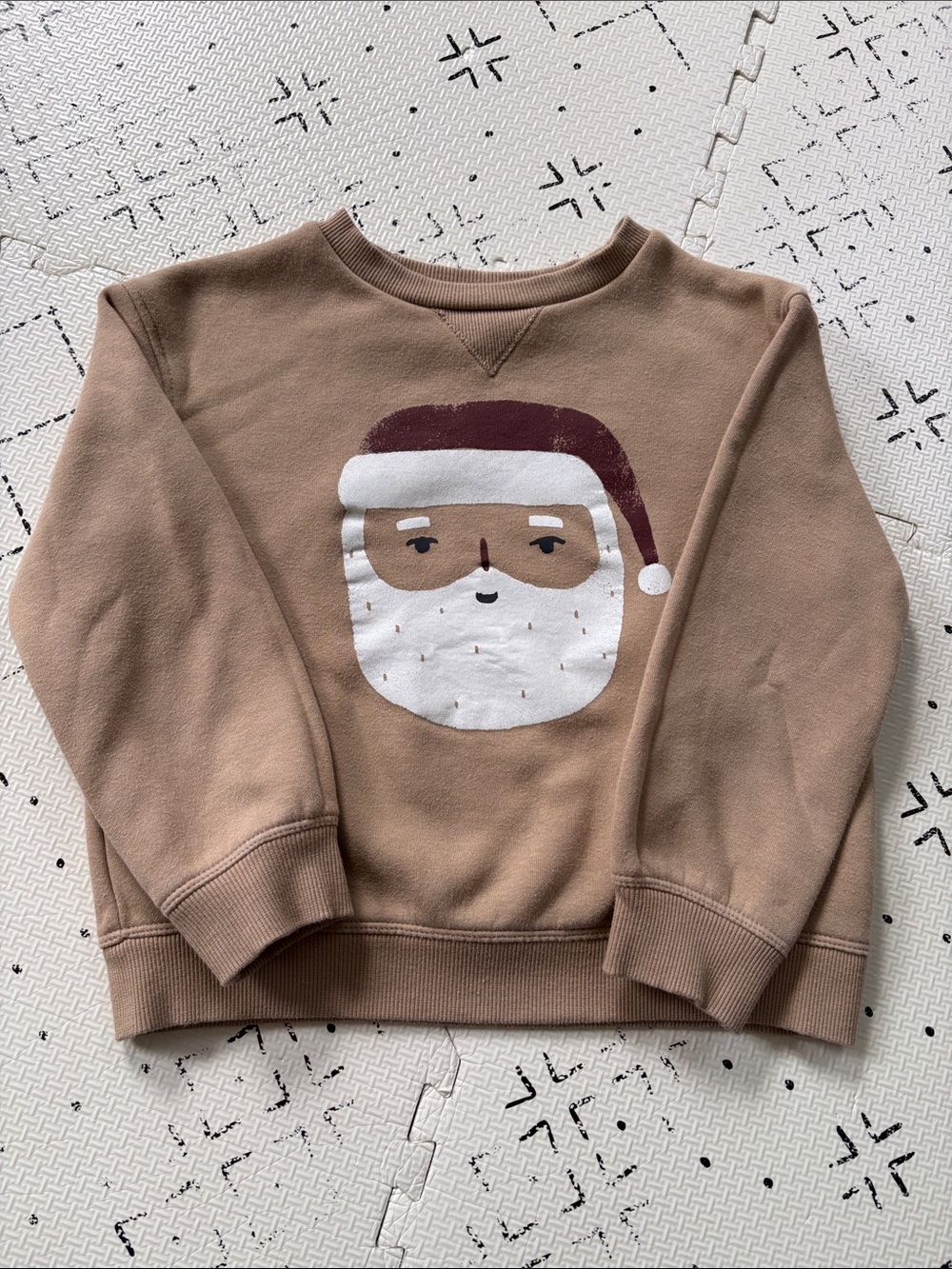 Little Co Santa pullover
